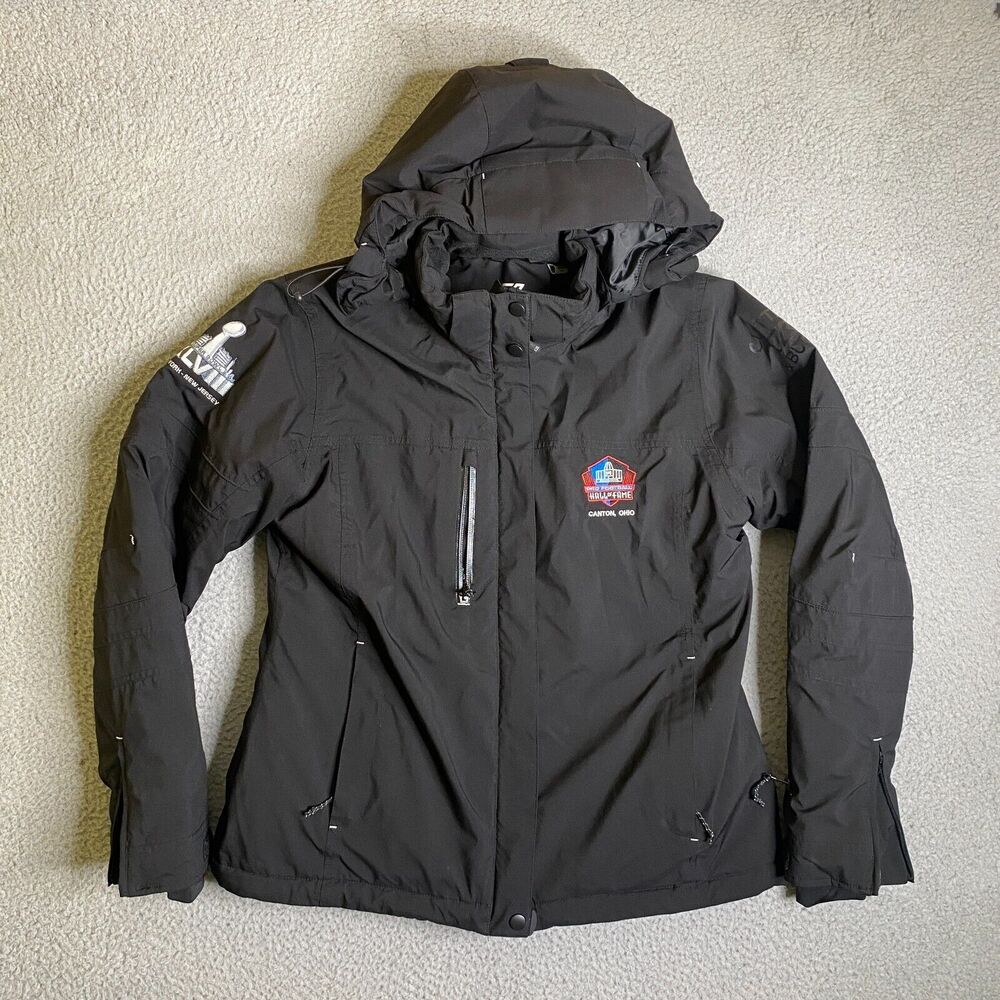 Cutter Buck WeatherTec Jacket Women Medium NFL Football Hall Of Fame SB XLVIII